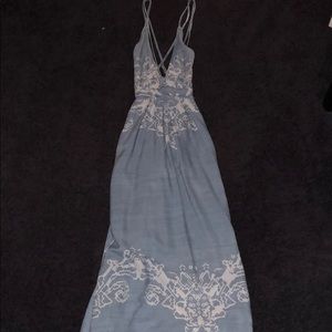 Free people chambray maxi